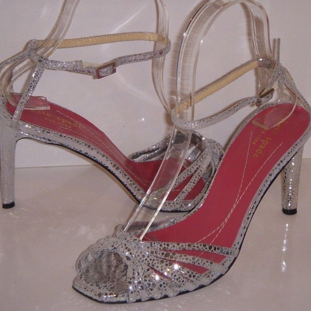 KATE SPADE New York Lolita Platinum Leather Size 9B (Pre-Loved)